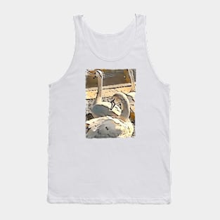 Swans' Dreams Tank Top